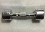 chrome dumbbell
