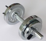 chrome dumbbell