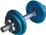 Cast iron dumbbell
