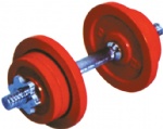 Cast iron dumbbell