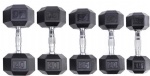 rubber coated dumbbell