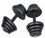 rubber coated dumbbell