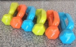 vinyl dumbbell
