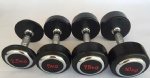 rubber coated dumbbell