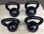 painted kettlebell