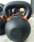 painted kettlebell