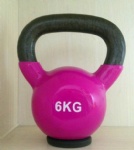vinyl coated kettlebell