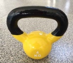 vinyl coated kettlebell