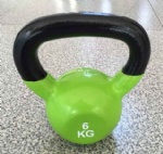 vinyl coated kettlebell