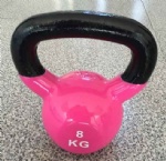 vinyl coated kettlebell