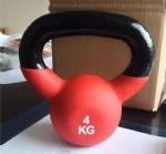 neoprene coated kettlebell